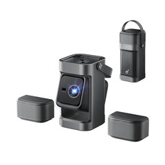 A Photo Of Anker Soundcore Nebula P1 - Portable Projector with Detachable Speakers