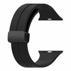 A Photo Of Spigen Simple Stylish Silicone Leather Watch Band for Apple Watch 45mm