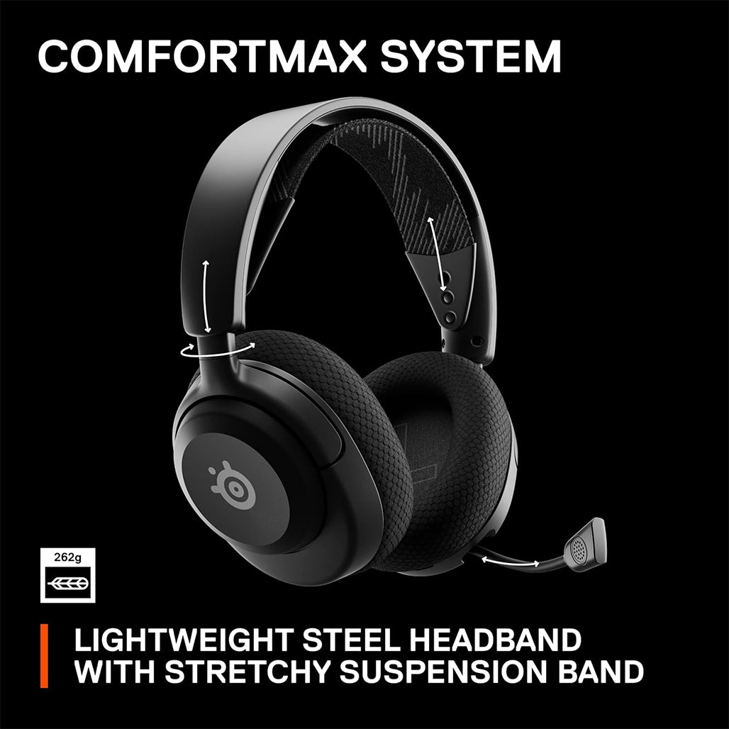 A Photo Of SteelSeries Arctis Nova 4 - Wireless Multi-Platform Gaming Headset