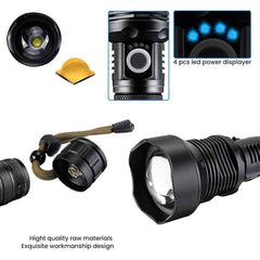 A Photo Of Super Light Rechargeable Flashlight