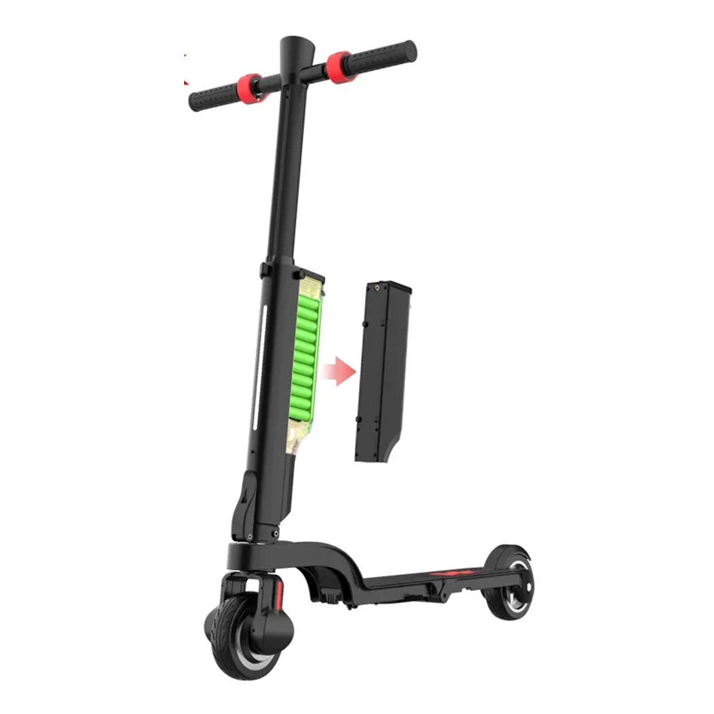 A Photo Of Switch Foldable Backpack E-Scooter