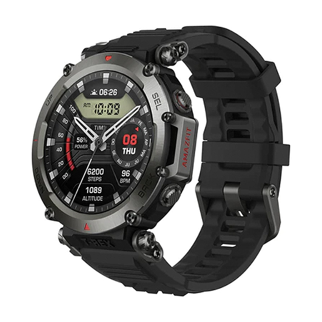 A Photo Of Amazfit T-Rex Ultra - Smart Watch - Black
