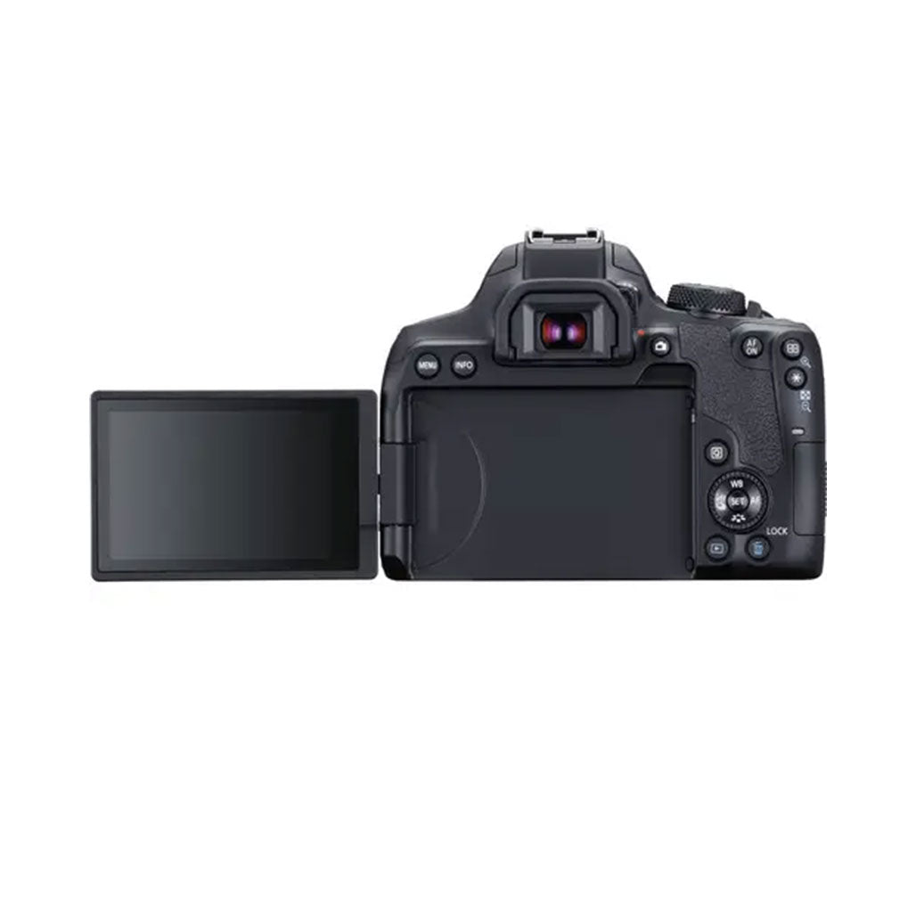 A Photo Of Canon EOS Rebel T8i (EOS 850D) - DSLR Camera with 18-55mm Lens