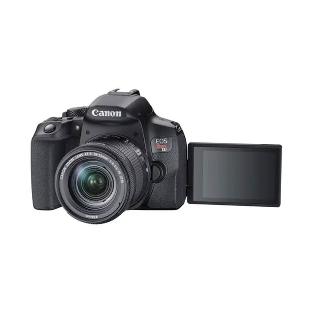 A Photo Of Canon EOS Rebel T8i (EOS 850D) - DSLR Camera with 18-55mm Lens