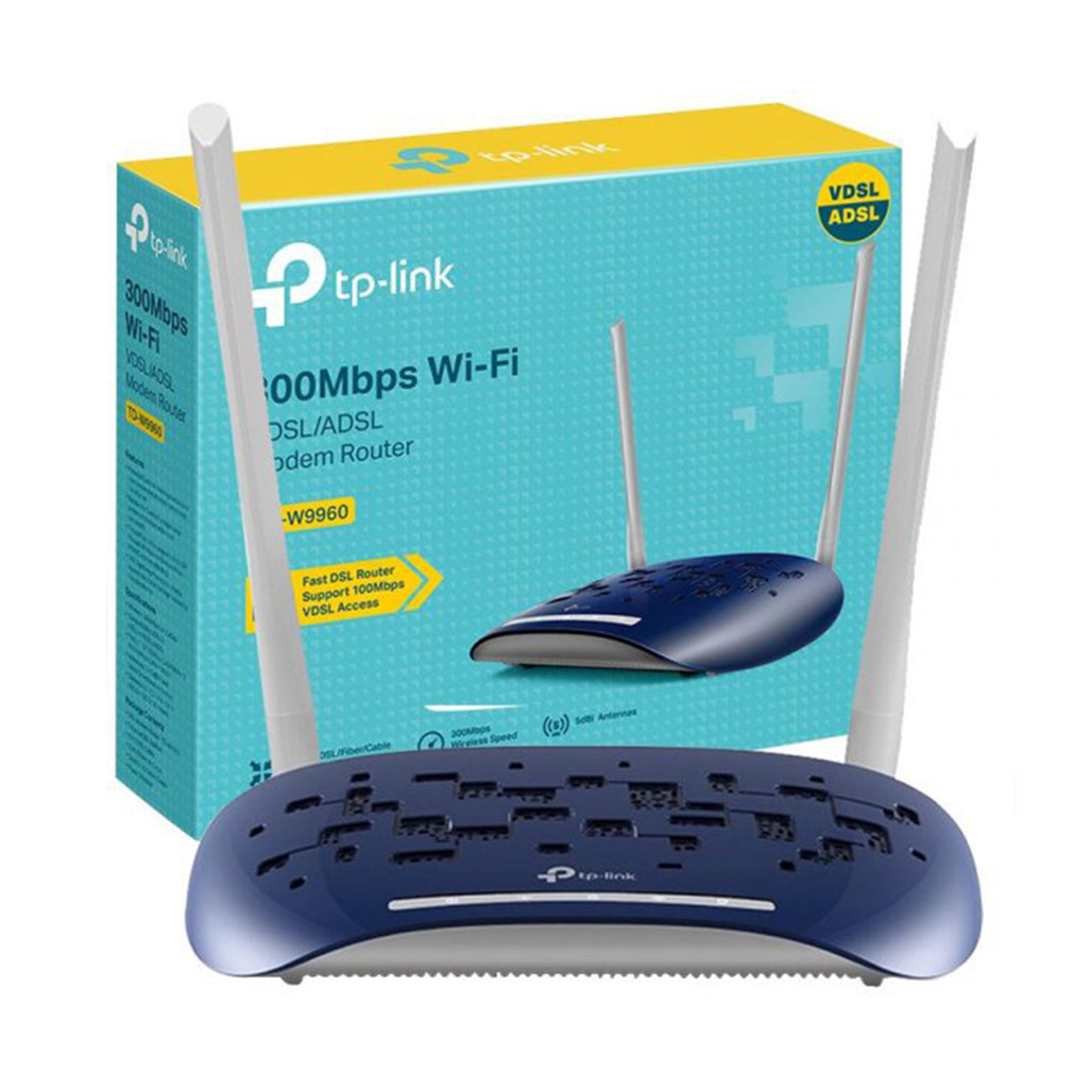 A Photo Of TP-Link TD-W9960 - 300Mbps Wireless N VDSL/ADSL Modem Router