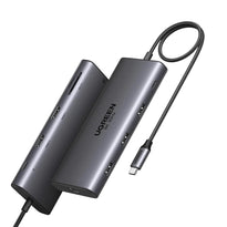 UGreen 10-in-1 USB-C Multifunction Adapter with Dual HDMI, USB Ports, and Power Delivery