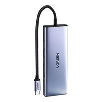 UGreen 9-in-1 USB-C Hub Adapter | Dual 4K HDMI, USB 3.0, Ethernet, SD/TF Card Reader | 60W PD Charging