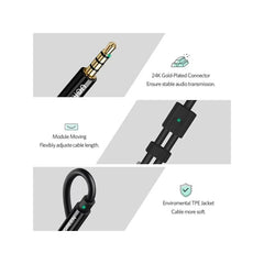 A Photo Of UGREEN 3.5mm Male to Dual 3.5mm Female Headset Splitter 30620