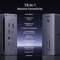 UGREEN Revodok Max 213 13-in-1 Thunderbolt 4 USB-C Hub Docking Station | Dual 4K or 8K Display, 90W Charging
