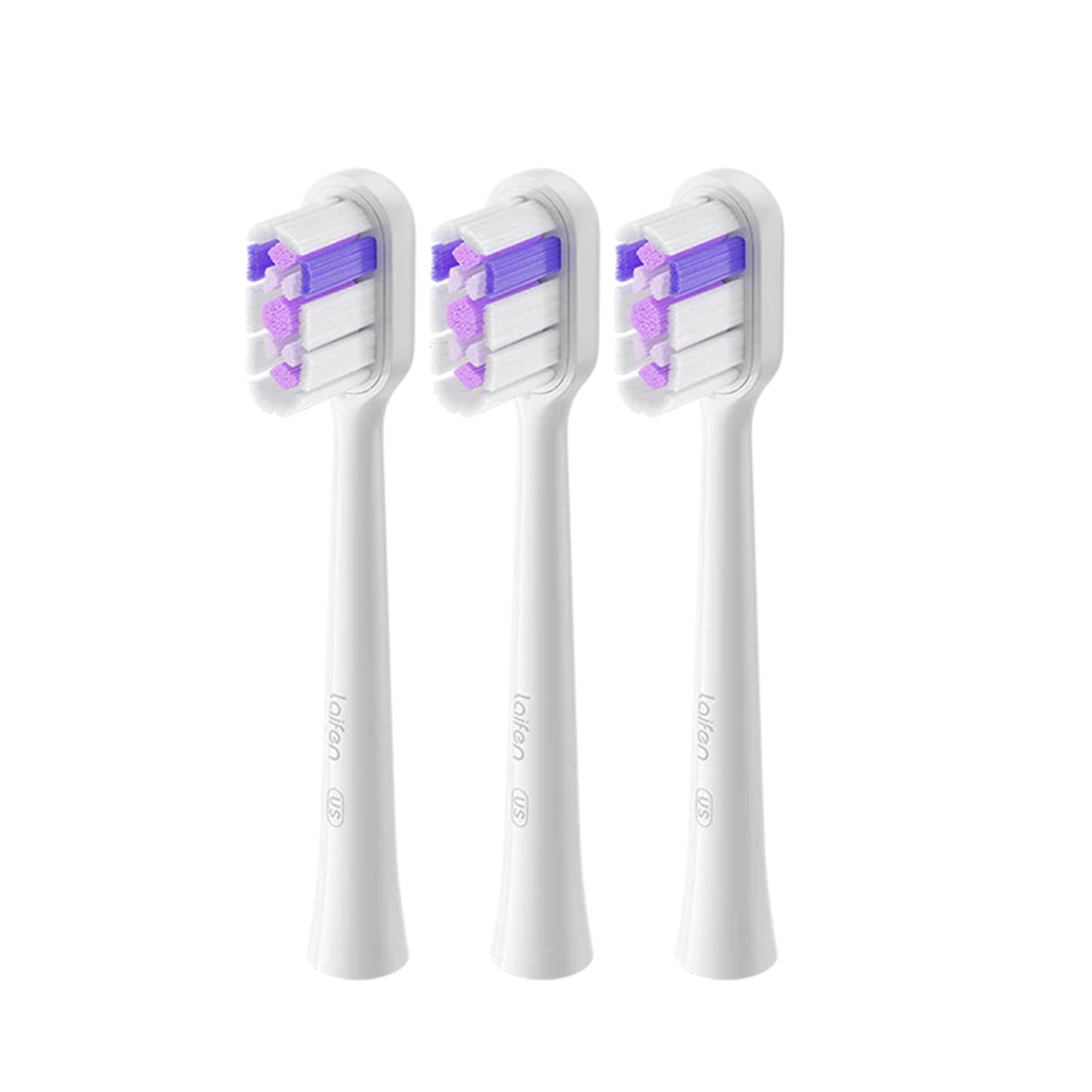 A Photo Of Laifen Toothbrush Replacement Heads 3 Pack