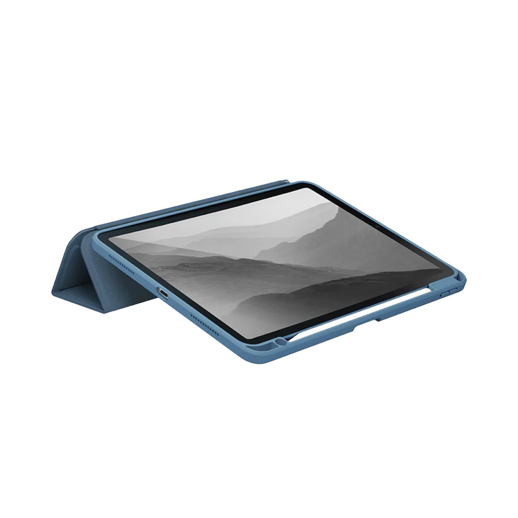 A Photo Of Uniq Moven Ultra-Slim Protective Case with Integrated Stand and Apple Pencil Holder for iPad Air 13