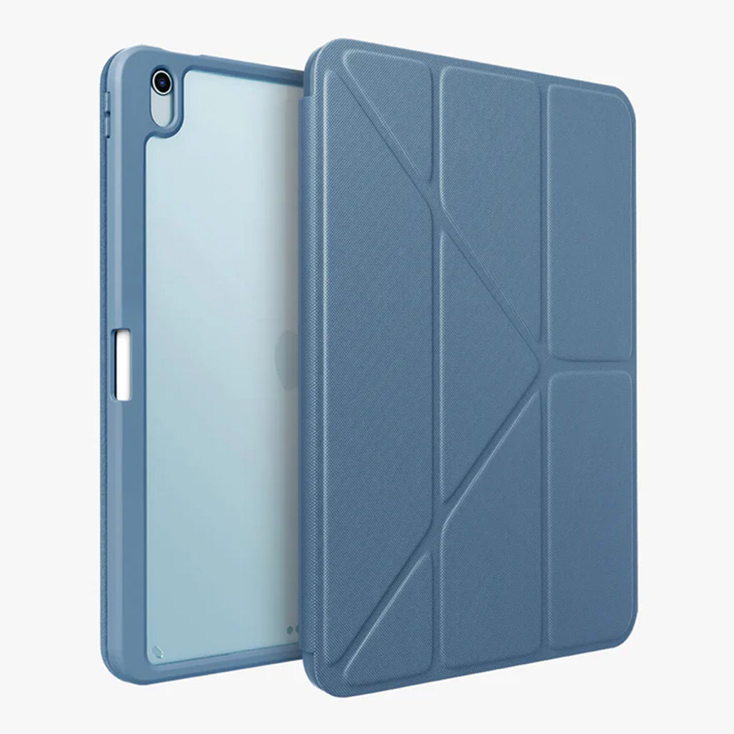 A Photo Of Uniq Moven Ultra-Slim Protective Case with Integrated Stand and Apple Pencil Holder for iPad Air 13