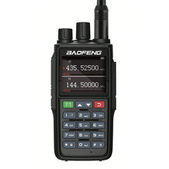 A Photo Of BAOFENG UV-22M Walkie Talkie - Dual Band Radio with 999 Channels, 5W Output Power, and Long Battery Life