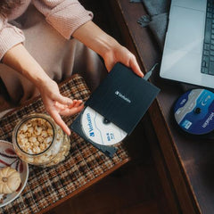 A Photo Of Verbatim Ultra HD 4K Blu-ray Writer – USB-C External Drive