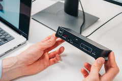 A Photo Of Verbatim USB-C Pro Docking Station with 15 Ports