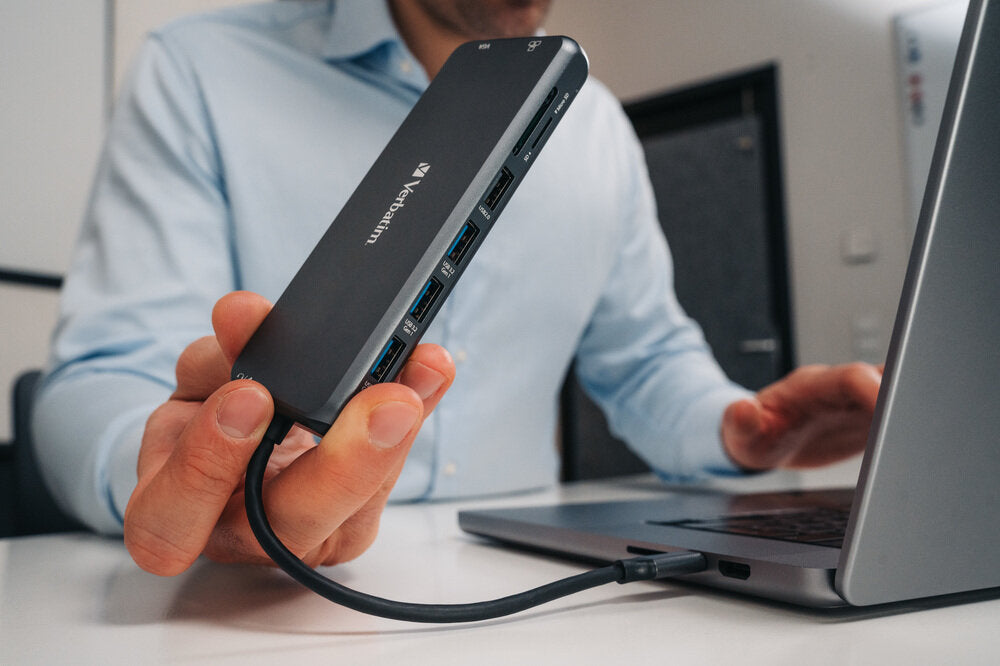 A Photo Of Verbatim USB-C Pro 14-Port Multiport Hub