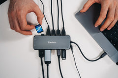 A Photo Of Verbatim USB-C Pro 14-Port Multiport Hub