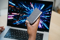 A Photo Of Verbatim TurboMetal SSD USB4 2TB - up to 3700 MB/s read and 3600 MB/s write