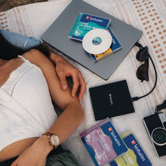 A Photo Of Verbatim Ultra HD 4K Blu-ray Writer – USB-C External Drive