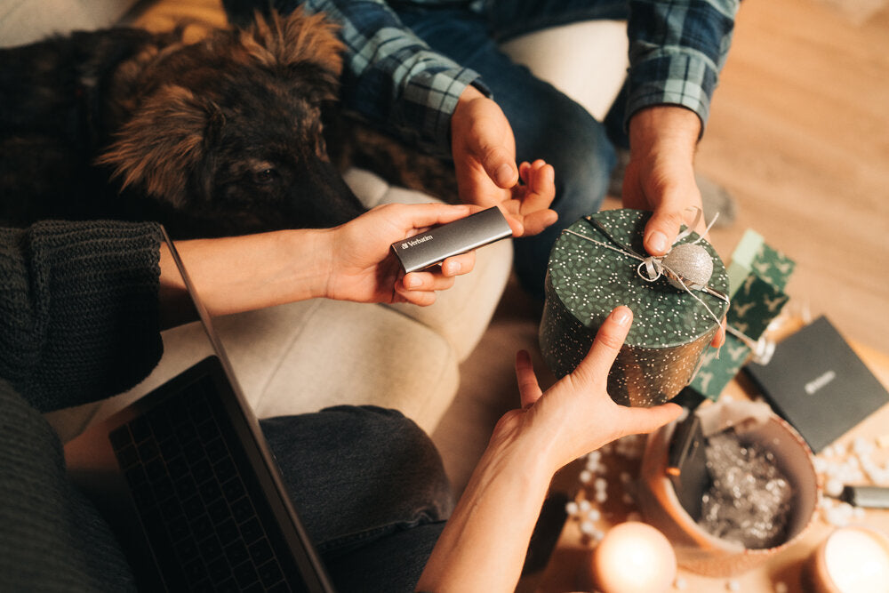 A Photo Of Verbatim Vx500 External SSD - 500 MB/s USB 3.2 Gen 2 Storage