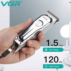 A Photo Of VGR V-071 Hair Clippers & Beard Trimmer for Men | Cordless Waterproof Grooming Kit with USB Charging