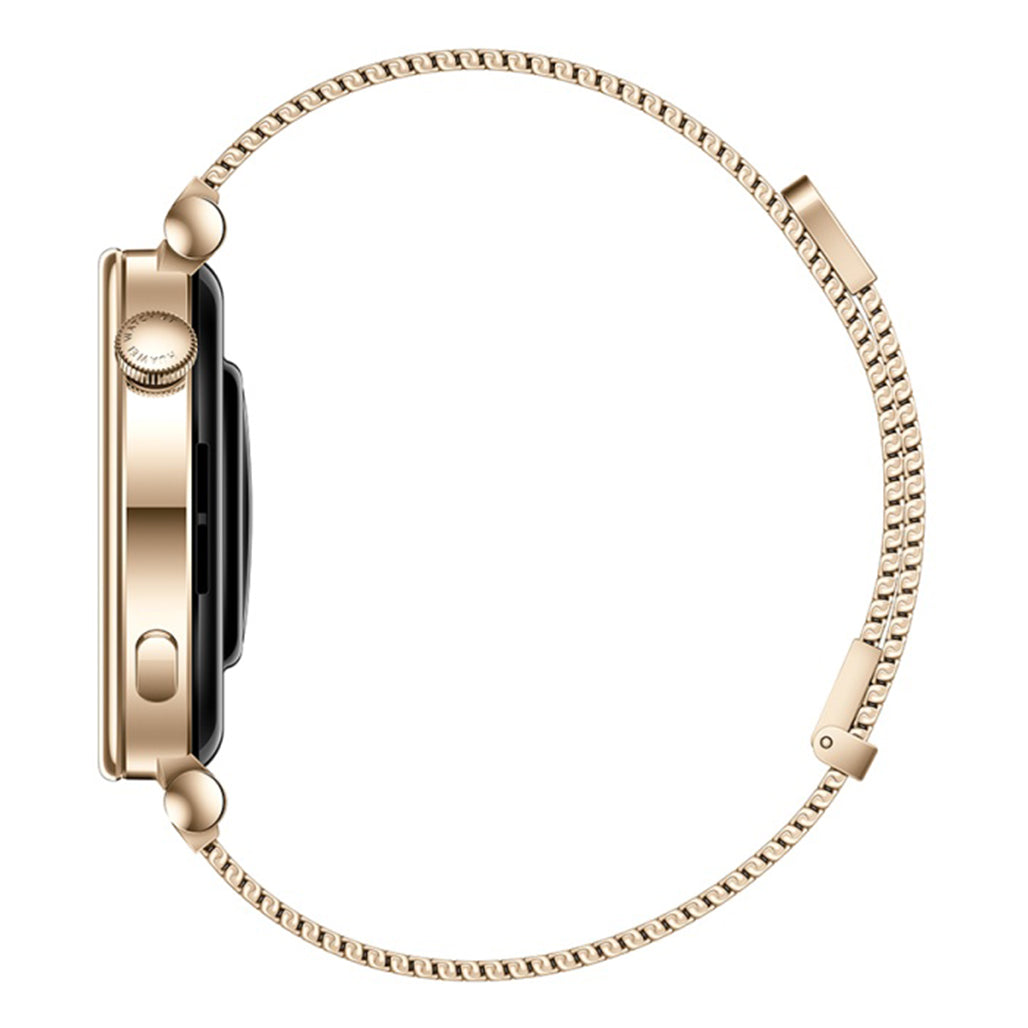 A Photo Of Huawei Watch GT 4 41mm Light Gold Milanese Strap