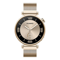 A Photo Of Huawei Watch GT 4 41mm Light Gold Milanese Strap