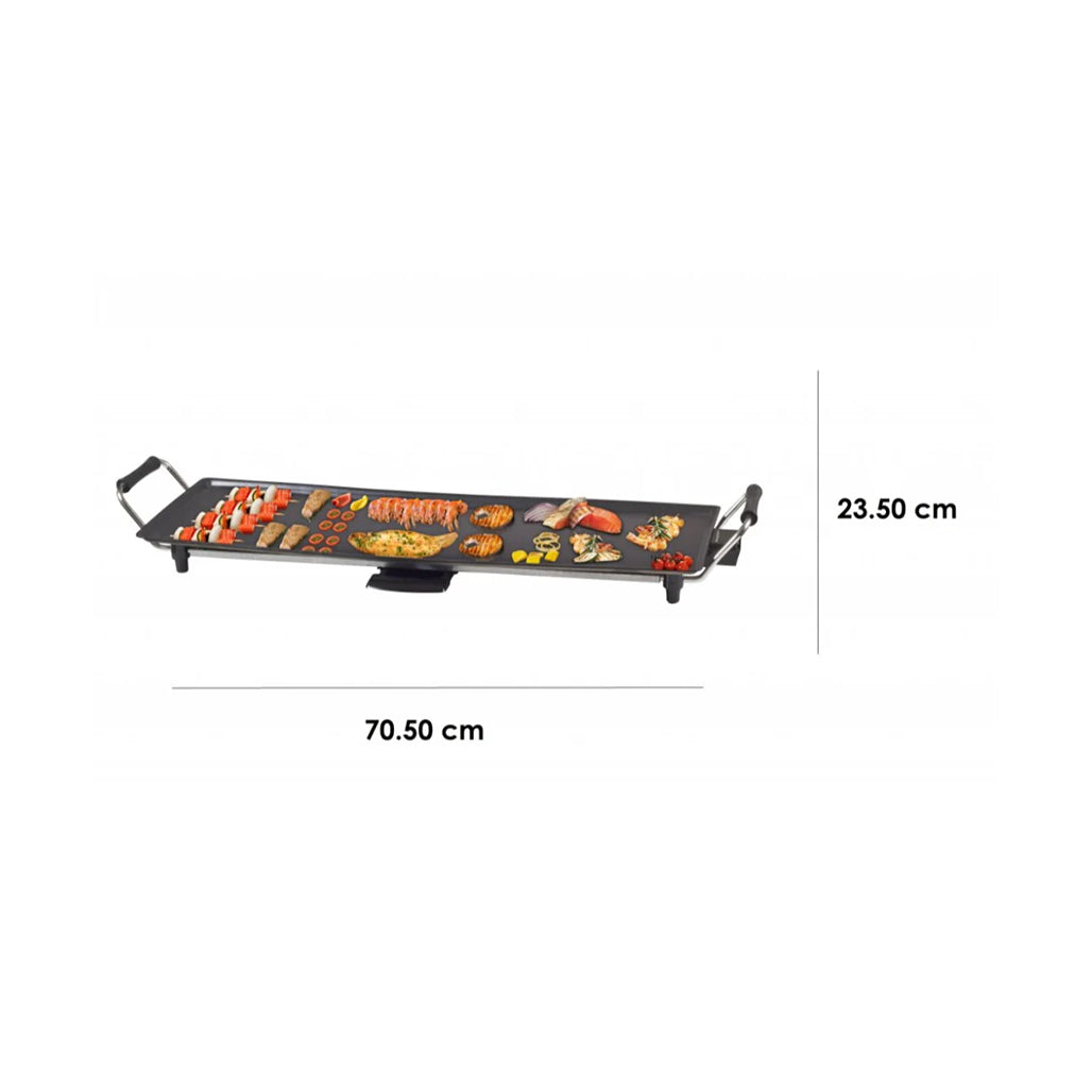 A Photo Of Beper Teppanyaki Electric Grill 1800W - Non-Stick Plate