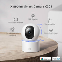 A Photo Of Xiaomi Smart Camera C301 – 2K Ultra-Clear Security Camera