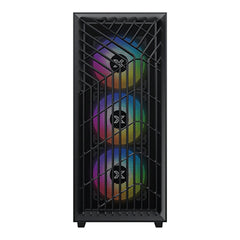 A Photo Of Xigmatek Lux G - Black Metal Grey ATX Case