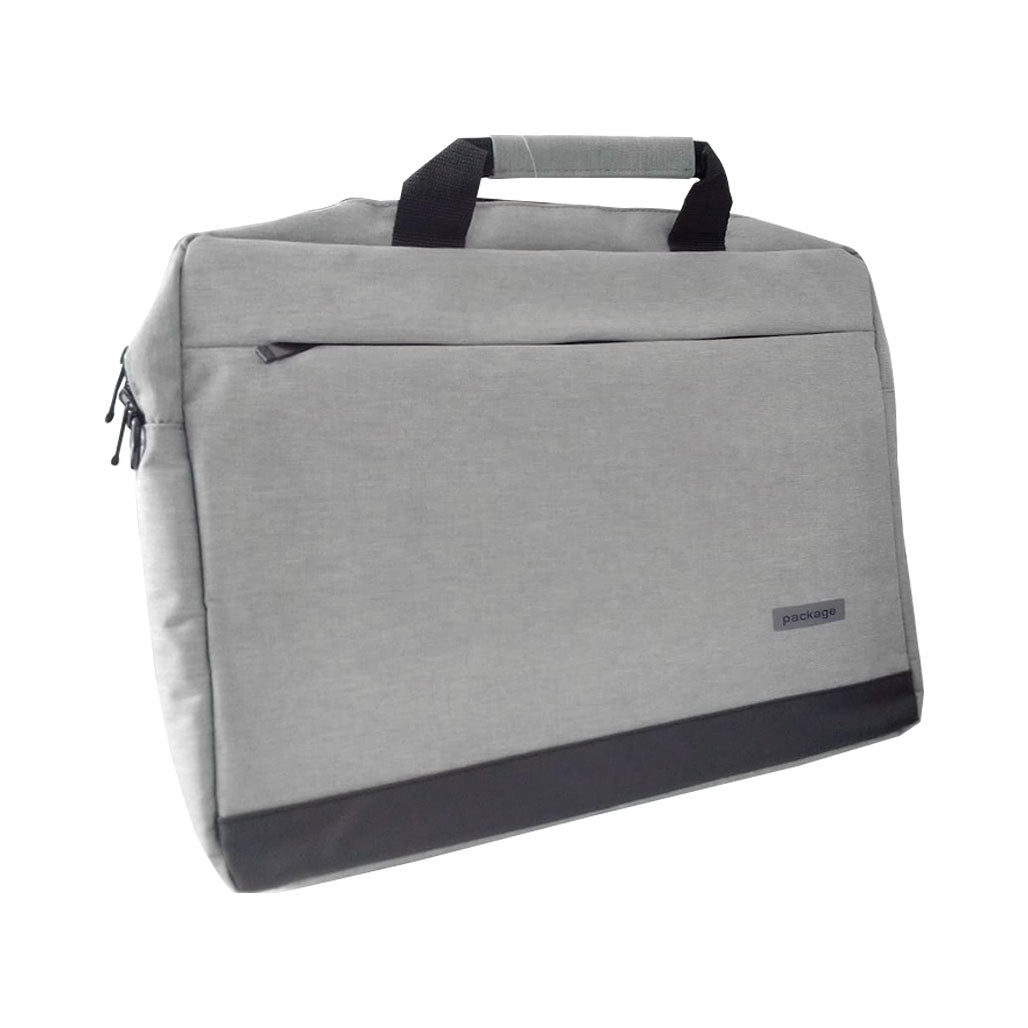 A Photo Of Package 15.6 inch Laptop Bag Gray/Blue