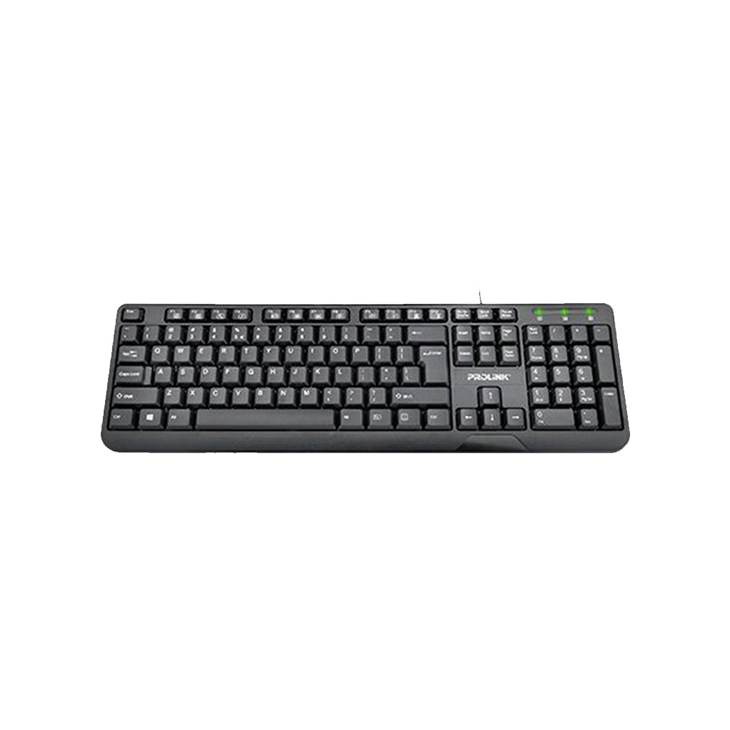 A Photo Of Prolink PKCM-2005 Wired Keyboard with Multimedia Hot Keys