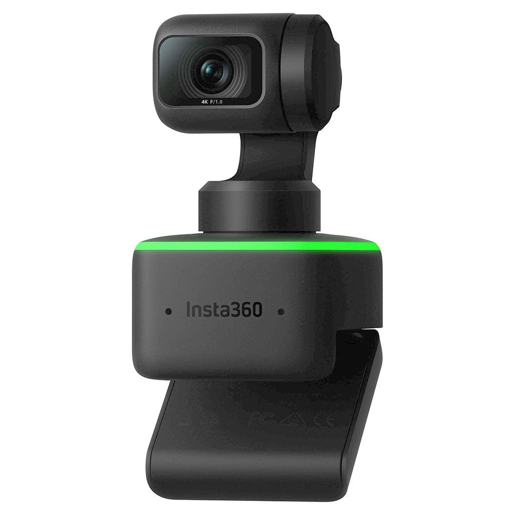 A Photo Of Insta360 Link - AI 4K Webcam – AI-Powered 4K Webcam with Autofocus and 3-Axis Gimbal