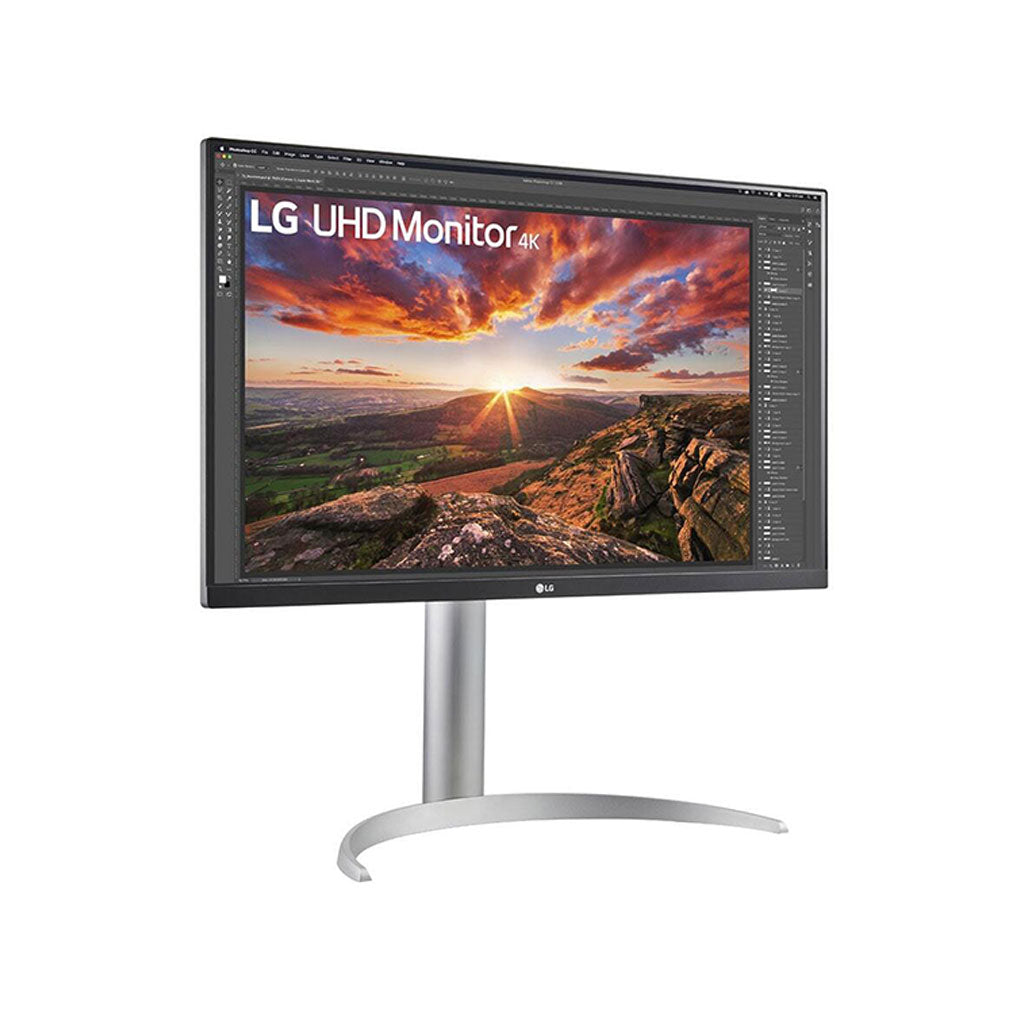 A Photo Of LG 27UP850-W - 27-Inch IPS 4K UHD Monitor with USB-C and HDR400