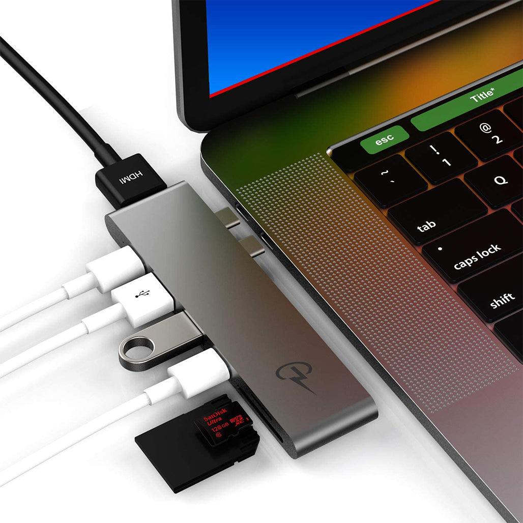 A Photo Of Charjen USB-C Premium Macbar Adapter Plus
