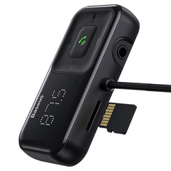 A Photo Of Baseus T-Typed S-16 Wireless MP3 Car Charger with Dual USB Ports and FM Transmitter