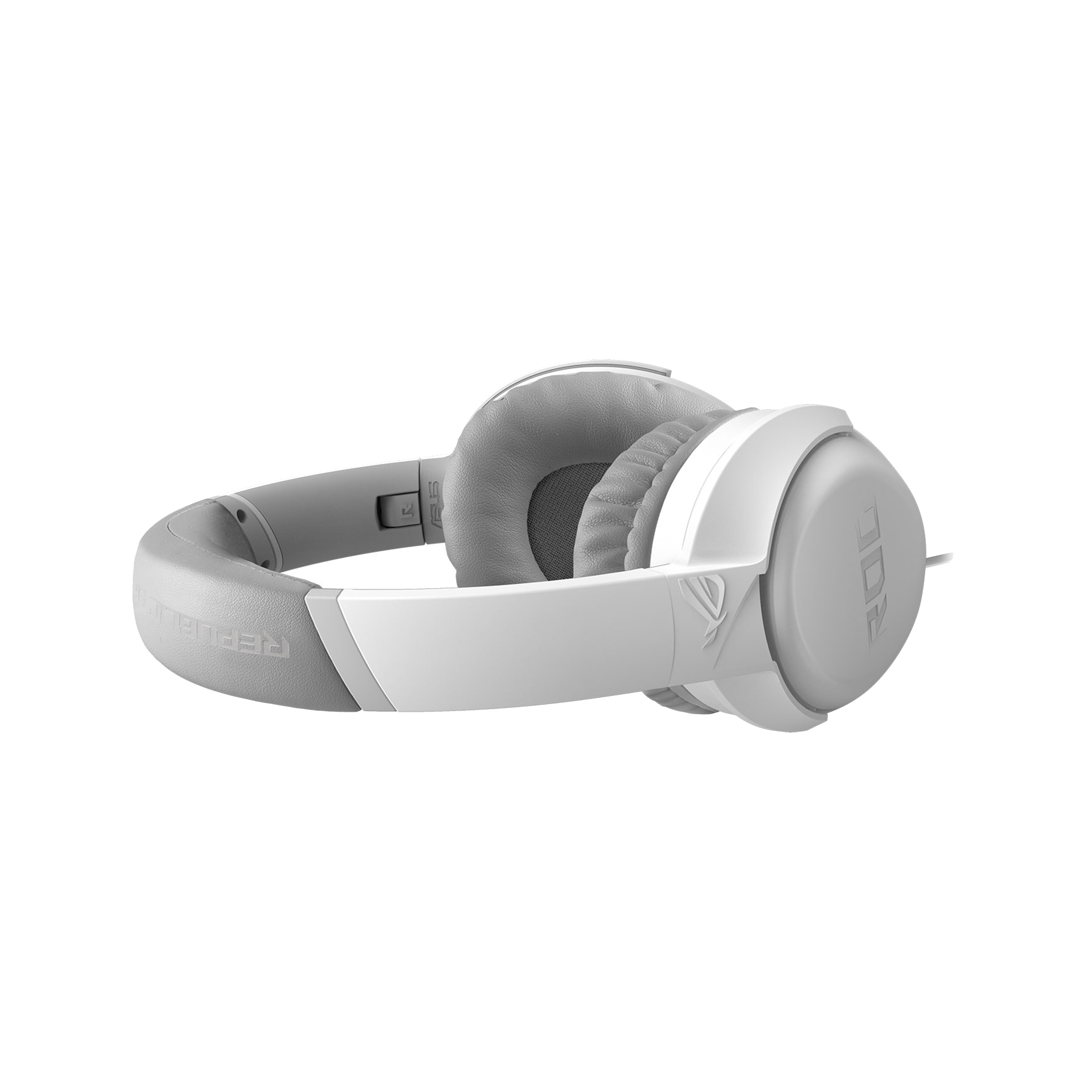 A Photo Of Asus ROG Strix Go Core Moonlight White - Wired Gaming Headset