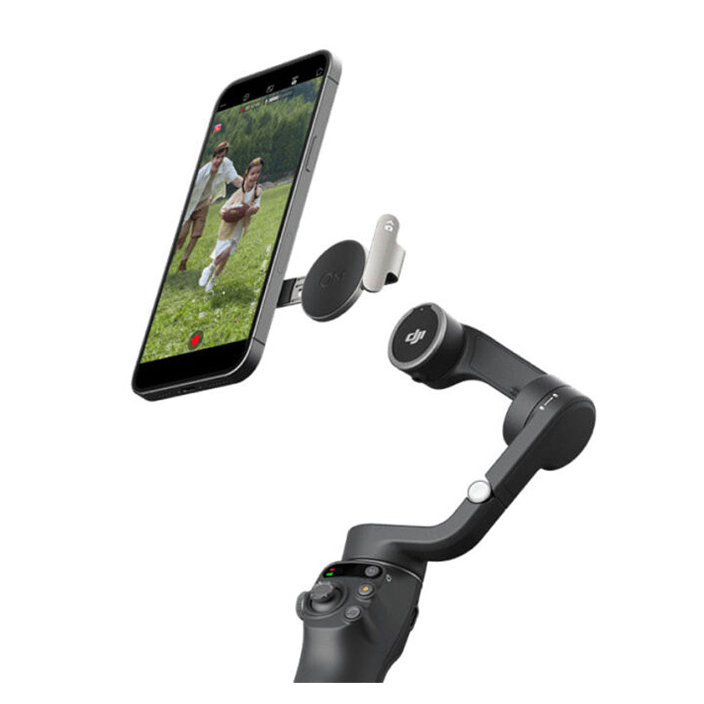 A Photo Of DJI Osmo Mobile 6 Smartphone Gimbal Stabilizer, 3-Axis Phone Gimbal - Slate Gray