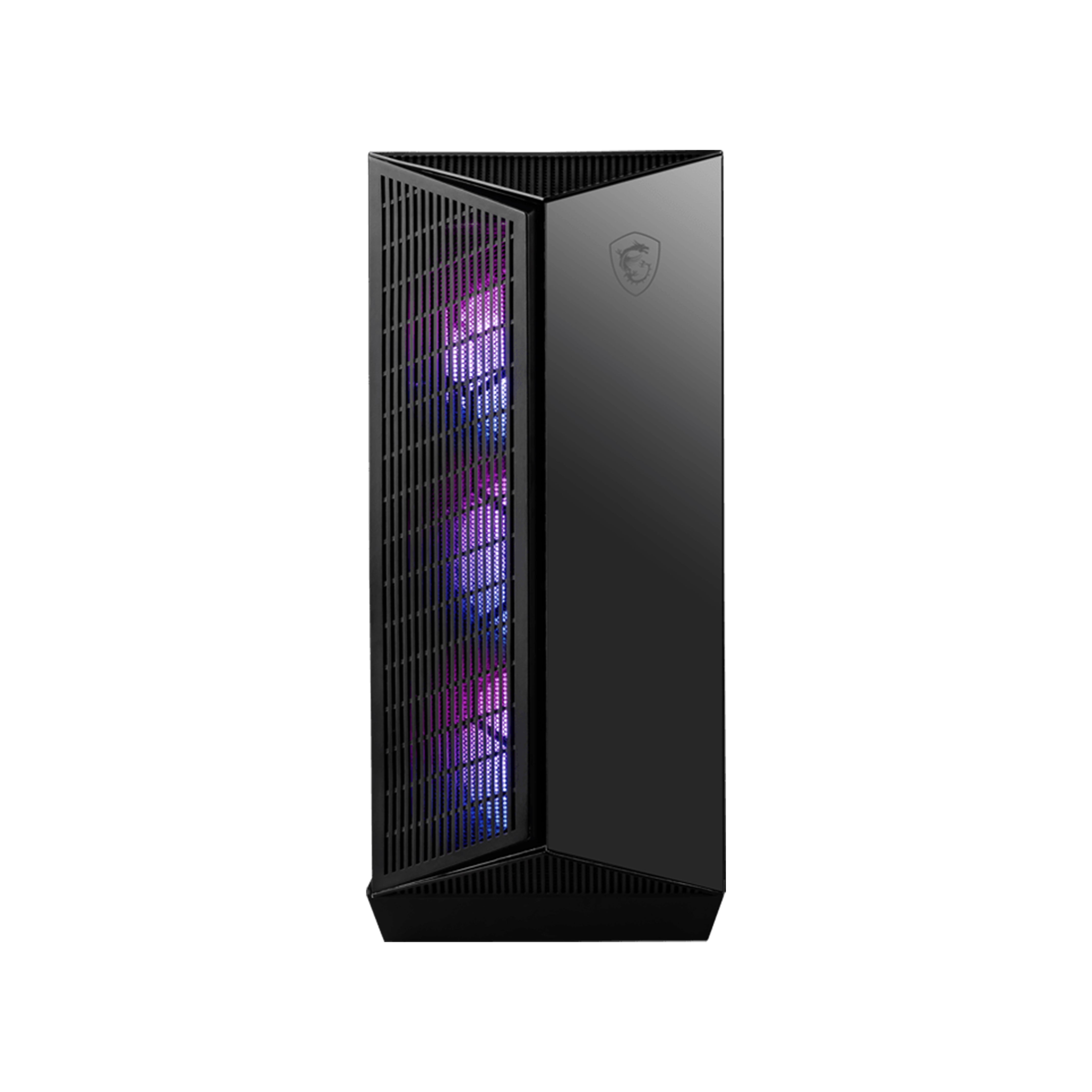 A Photo Of MSI MPG Gungnir 110R - Mid-Tower Gaming Desktop Case with ARGB Fans