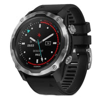 Garmin Descent MK2 Stainless Steel With Black Band from Garmin sold by 961Souq-Zalka