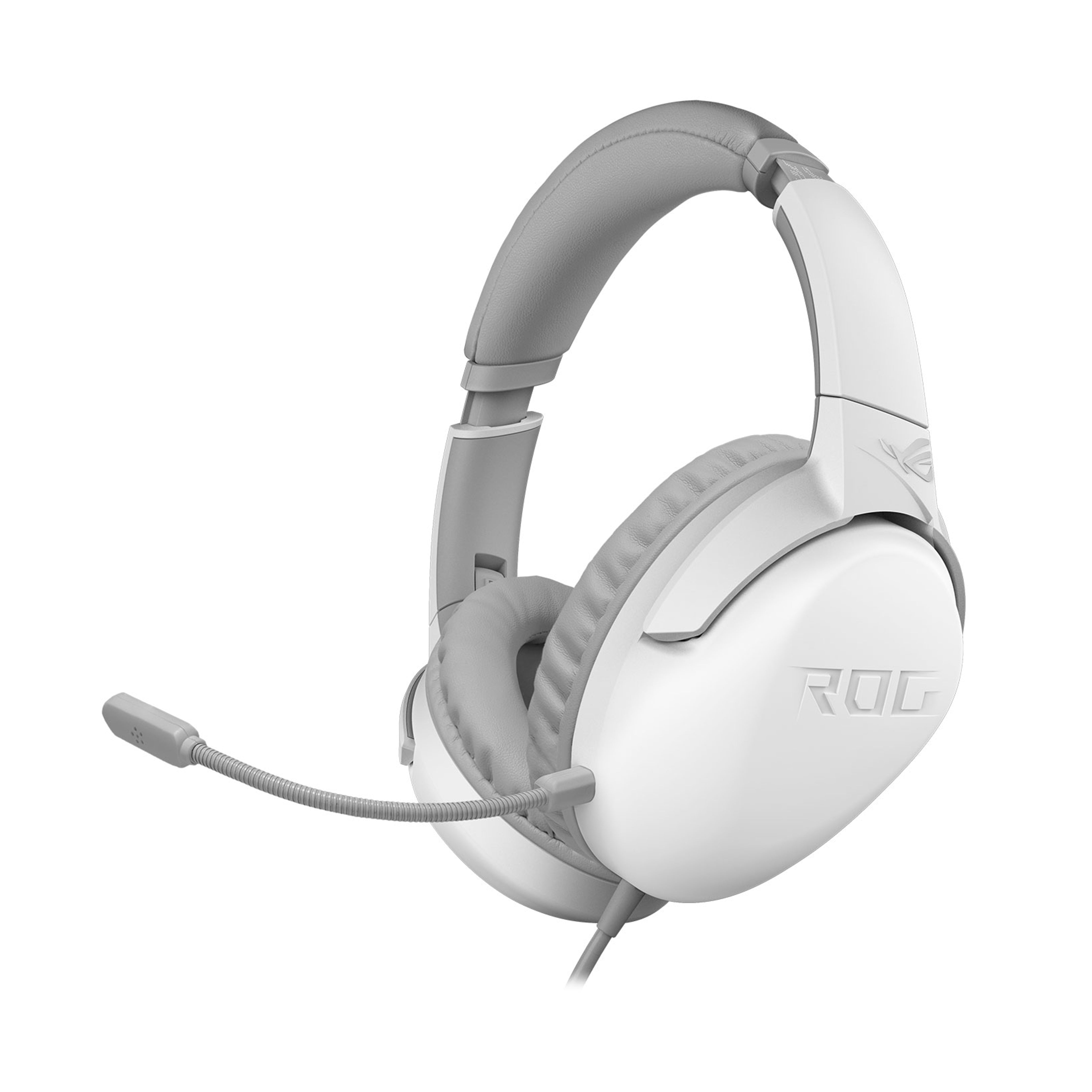 A Photo Of Asus ROG Strix Go Core Moonlight White - Wired Gaming Headset
