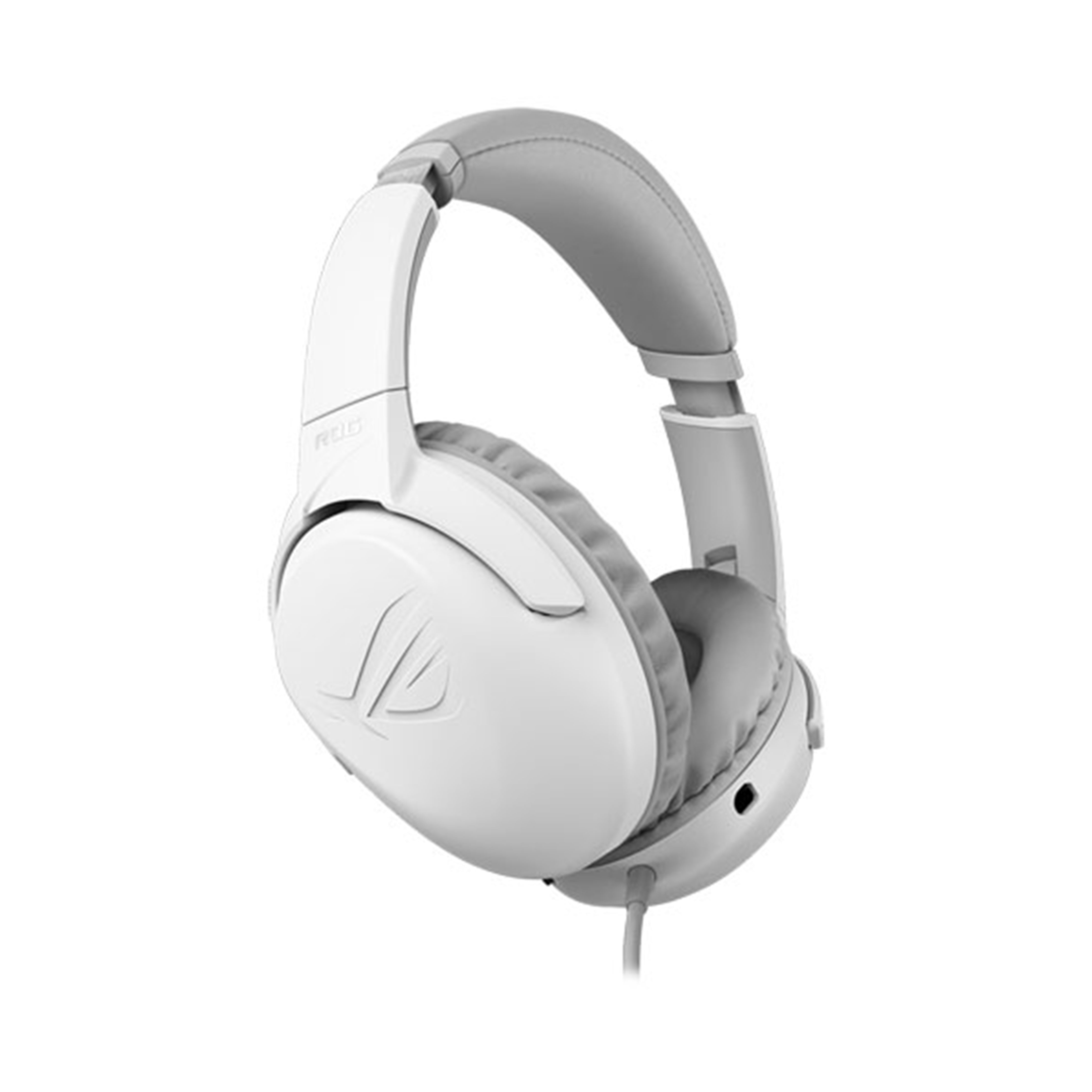A Photo Of Asus ROG Strix Go Core Moonlight White - Wired Gaming Headset