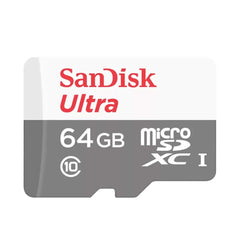 A Photo Of SanDisk Ultra UHS-I Class 10 microSDHC Card