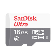 A Photo Of SanDisk Ultra UHS-I Class 10 microSDHC Card