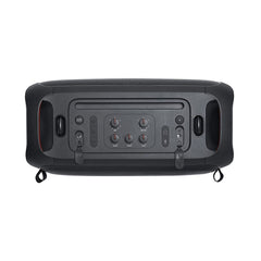A Photo Of JBL PartyBox On-The-Go with Dual Wireless Mics - Portable Bluetooth Speaker with Light Show and Karaoke Function
