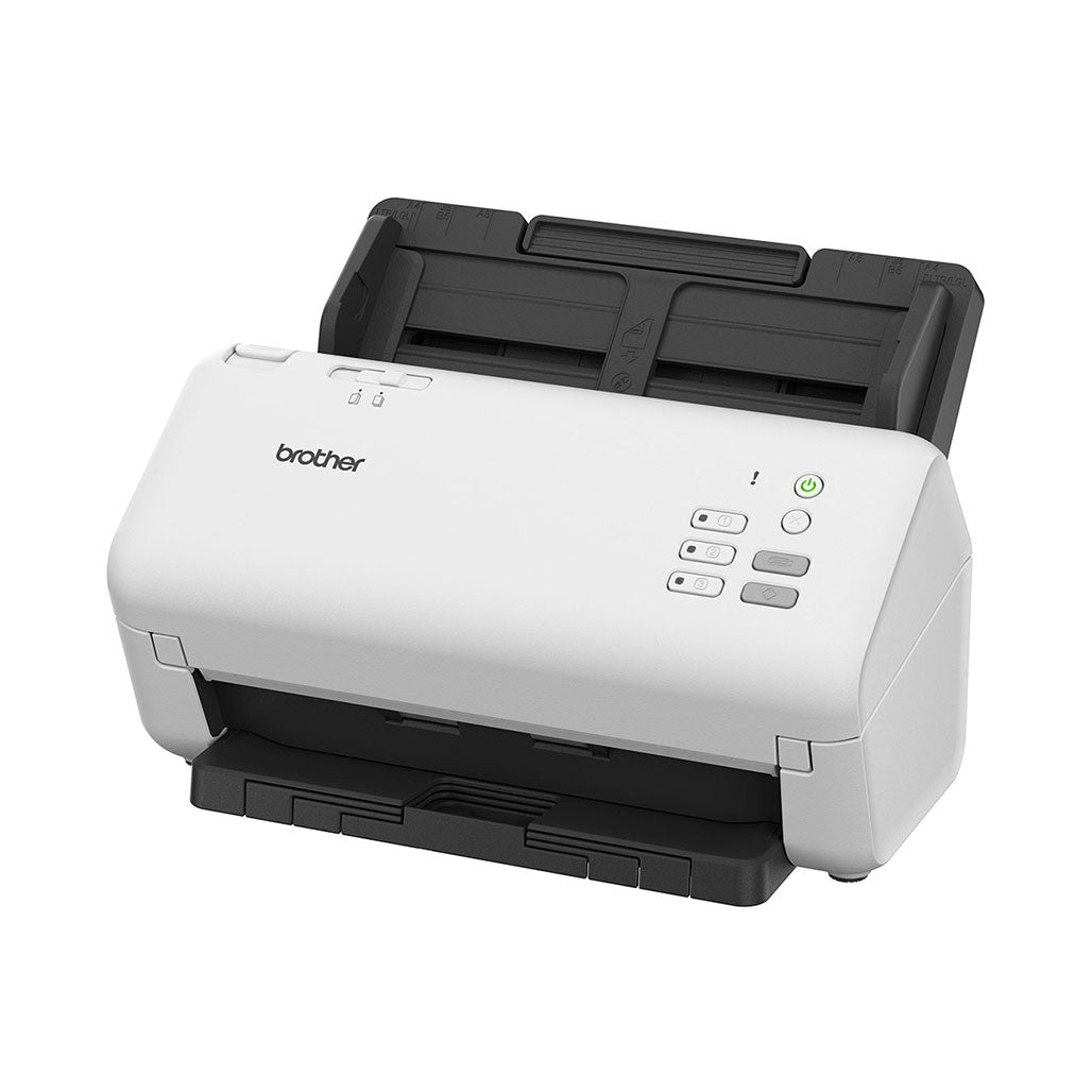 A Photo Of Brother ADS-4300N - Professional Desktop Document Scanner