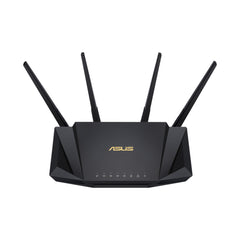 A Photo Of ASUS RT-AX58U - AX3000 Dual Band WiFi 6 (802.11ax) Router supporting MU-MIMO and OFDMA technology