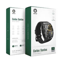 A Photo Of Green Lion Carlos Santos Smart Watch