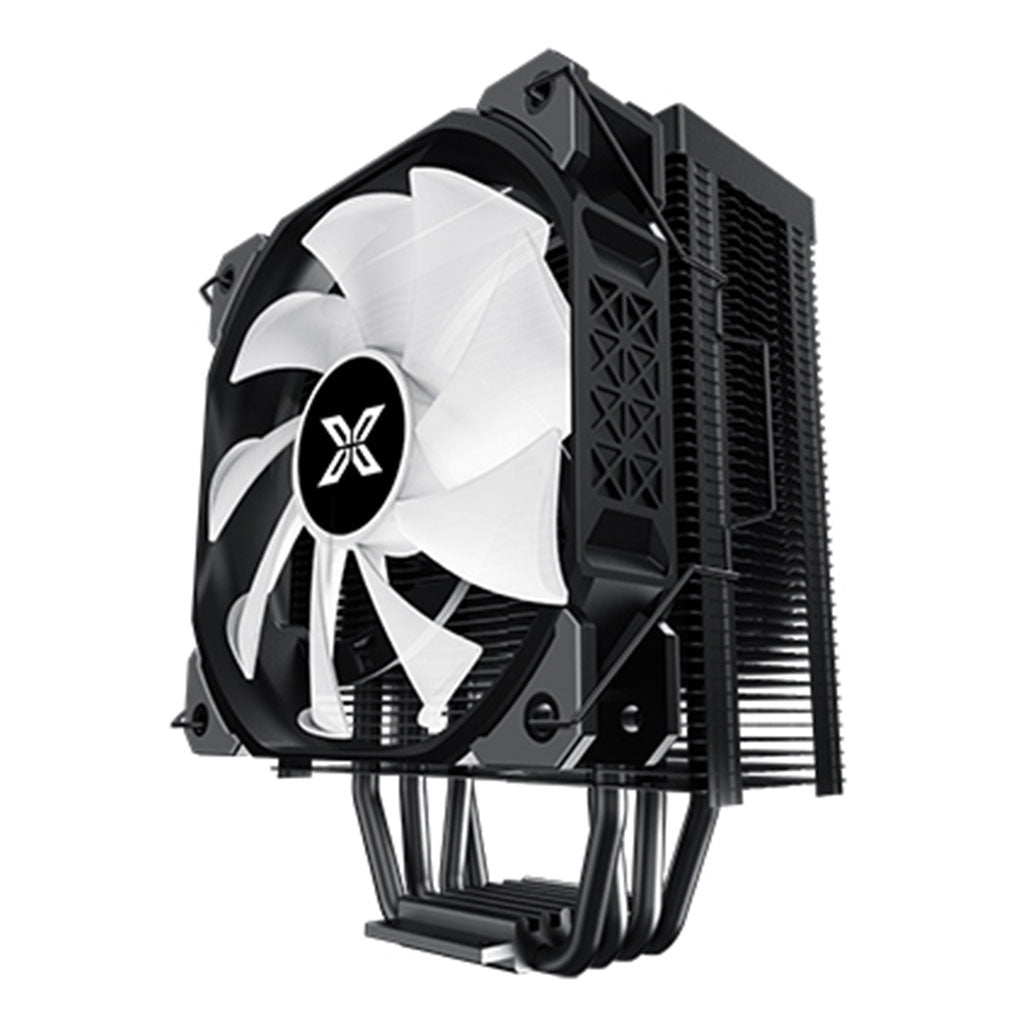 A Photo Of Xigmatek Air Killer S - X22C Black Top Cover, Reinforced Plastic Steel Backplate