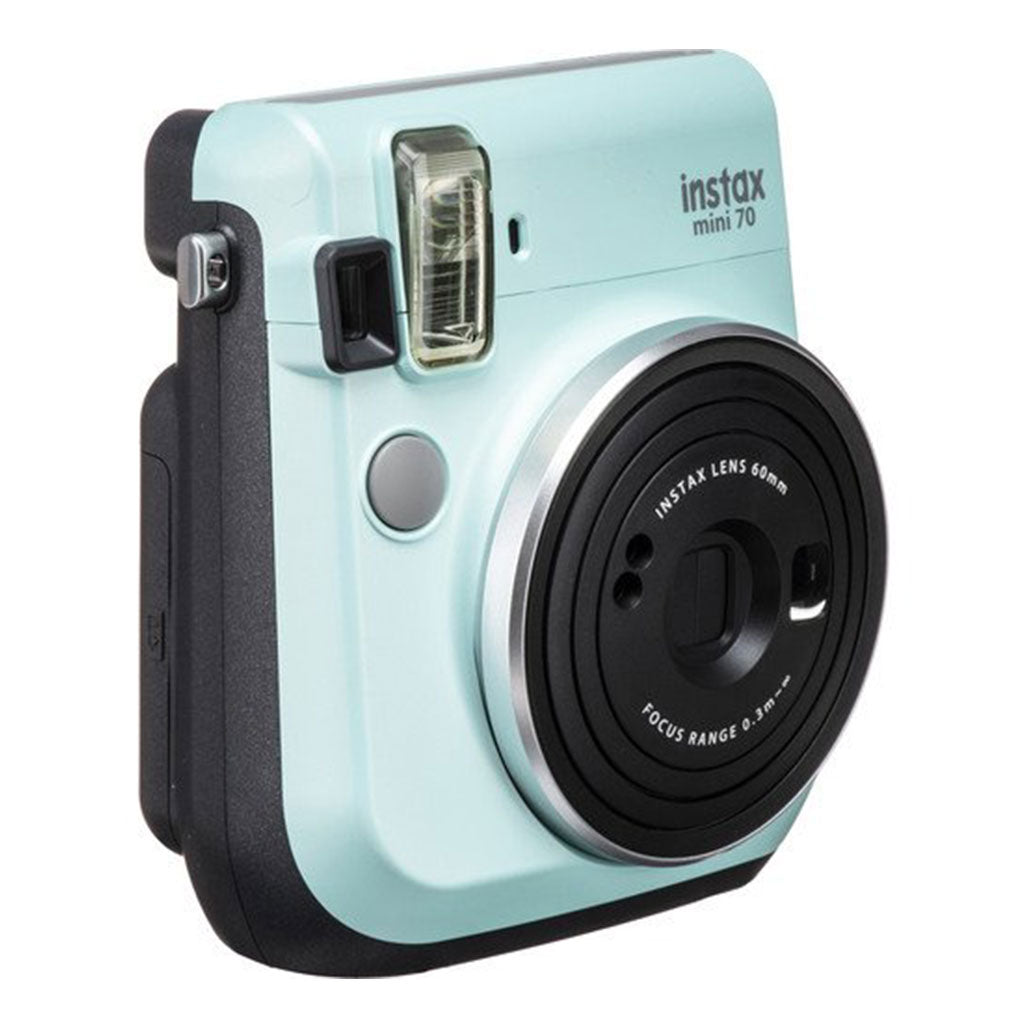 A Photo Of Fujifilm Instax Mini 70 - Instant Film Camera - Icy Mint